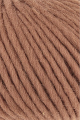Lang Yarns Naturalis – 50g / 90m – Cognac (0011) – detail