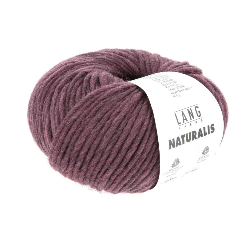 Lang Yarns Naturalis – 50g / 90m – Bordeaux (0064)