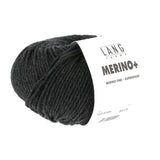 Lang Yarns Merino+ – 50g / 90m – Anthracite Mélange (0105)