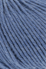 Lang Yarns Merino+ – 50g / 90m – Jeans Medium Mélange (0334) – detail