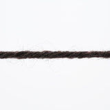 Lang Yarns Merino+ – 50g / 90m – Dark Brown Mélange (0368) – yarn texture