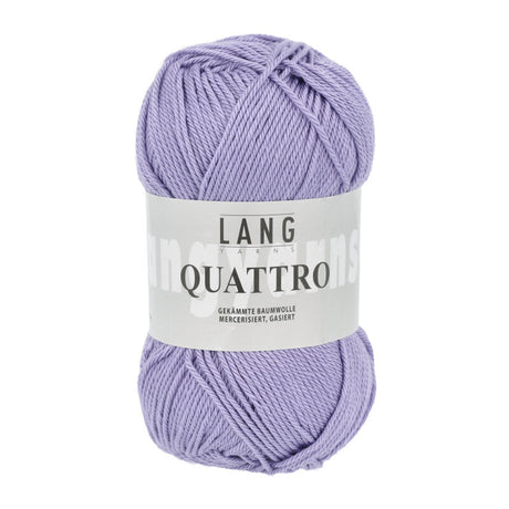 Lang Yarns Quattro – 50g / 120m – Lavender (0007)
