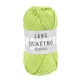 Lang Yarns Quattro – 50g / 120m – Lime (0044)