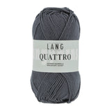 Lang Yarns Quattro – 50g / 120m – Anthracite (0070)