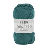 Lang Yarns Quattro – 50g / 120m – Petrol (0088)