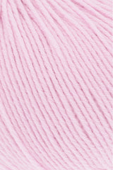 Lang Yarns Merino 150 Yarn, 150m / 50g – Rose (0009), yarn texture