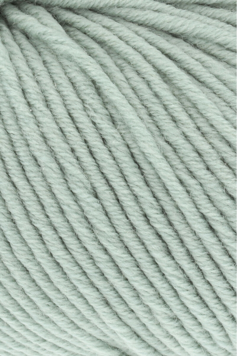 Lang Yarns Merino 150 Yarn, 150m / 50g – Light Sage (0092), yarn texture