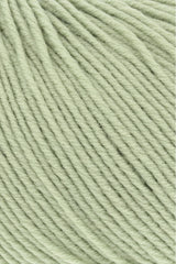 Lang Yarns Merino 150 Yarn, 150m / 50g – Lime Green (0097), yarn texture