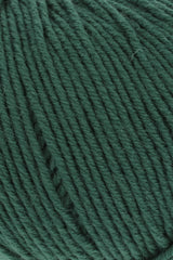 Lang Yarns Merino 150 Yarn, 150m / 50g – Dark Green (0118), yarn texture
