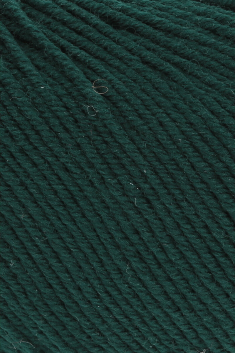 Lang Yarns Merino 150 Yarn, 150m / 50g – Fir (0218), yarn texture
