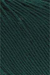 Lang Yarns Merino 150 Yarn, 150m / 50g – Fir (0218), yarn texture
