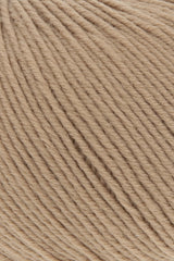 Lang Yarns Merino 150 Yarn, 150m / 50g – Camel (0239), yarn texture