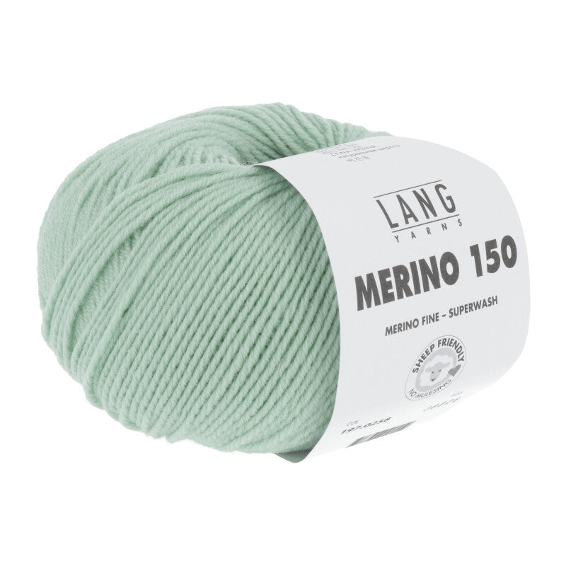 Lang Yarns Merino 150 Yarn, 150m / 50g – Pistache (0258)
