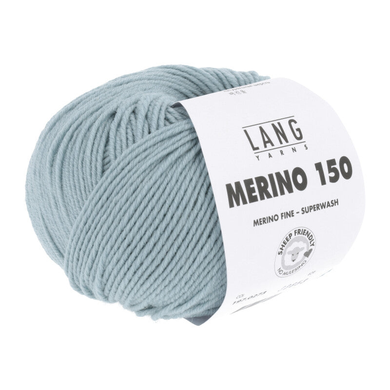 Lang Yarns Merino 150 Yarn, 150m / 50g – Dark Mint (0273)
