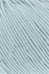 Lang Yarns Merino 150 Yarn, 150m / 50g – Dark Mint (0273), yarn texture