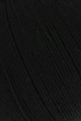 Lang Yarns Schulgarn 10/4 – 100% cotton yarn, 50g/160m – Black (0004) – detail