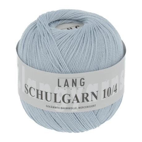 Lang Yarns Schulgarn 10/4 – 100% cotton yarn, 50g/160m – Sky (0021)