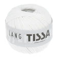 Lang Yarns Tissa – 50g / 80m – White (0001)