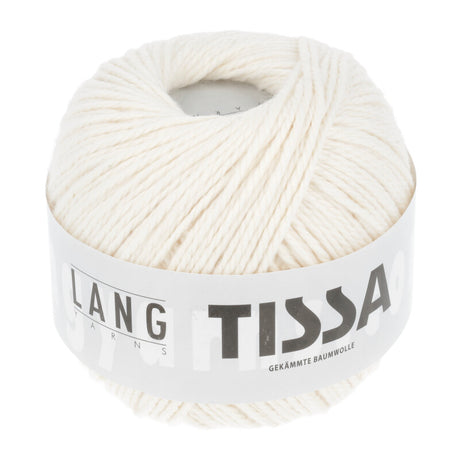 Lang Yarns Tissa – 50g / 80m – Egg White (0002)
