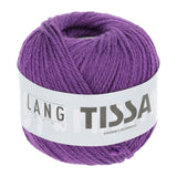 Lang Yarns Tissa – 50g / 80m – Purple (0012)