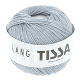 Lang Yarns Tissa – 50g / 80m – Grey (0058)