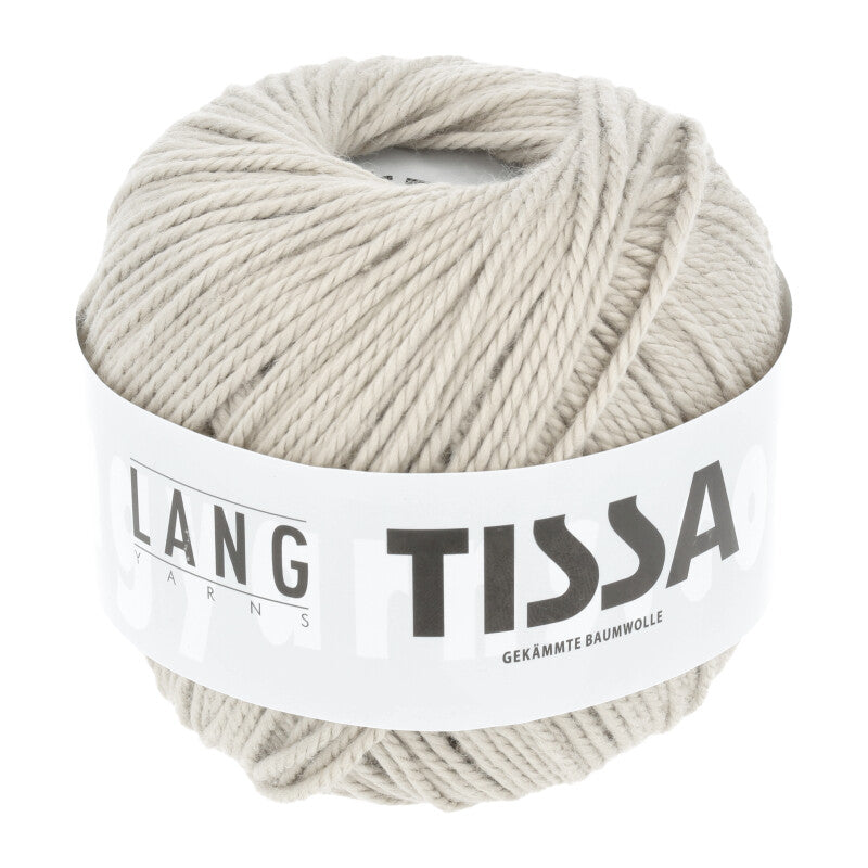 Lang Yarns Tissa – 50g / 80m – Sand (0196)