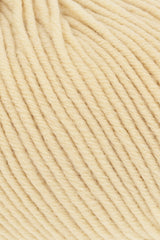 Lang Yarns Merino 120 Yarn, 120m / 50g – Light Yellow (0049), yarn texture