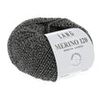 Lang Yarns Merino 120 Yarn, 120m / 50g – Black/Beige Mouliné (0055)