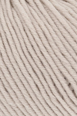 Lang Yarns Merino 120 Yarn, 120m / 50g – Light Beige (0096), yarn texture
