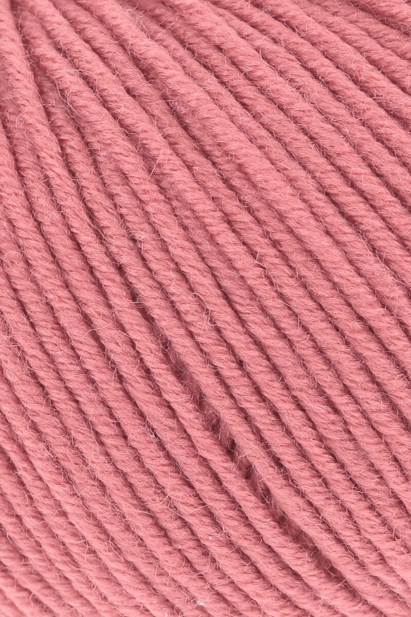Lang Yarns Merino 120 Yarn, 120m / 50g – Melon (0129), yarn texture