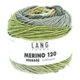 Lang Yarns Merino 120 Dégradé – 50g / 120m – Olive/Corn (0014)