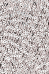 Lang Yarns Paillettes – 25g / 112m – Silver (0023) – detail