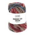 Lang Yarns Merino 120 Color – 100g / 240m – Blue/Burgundy/Brown/Salmon (0002)