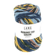 Lang Yarns Merino 120 Color – 100g / 240m – Light Blue/Yellow/Brown/Dark Blue (0006)