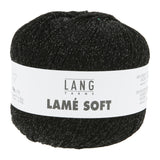 Lang Yarns Lamé Soft – 50g / 190m – Black (0004)