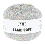 Lang Yarns Lamé Soft – 50g / 190m – Light Grey Multicolor (0103) – B view