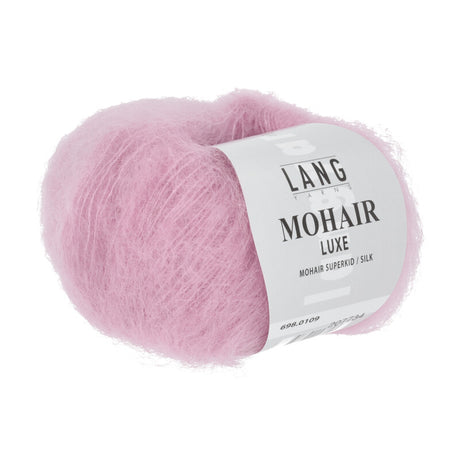 Lang Yarns Mohair Luxe Yarn, 175m / 25g – Light Rose (0109)