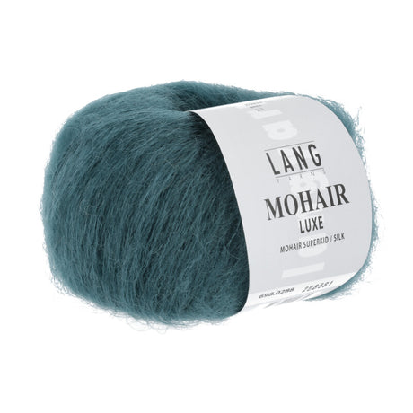 Lang Yarns Mohair Luxe Yarn, 175m / 25g – Petrol (0288)