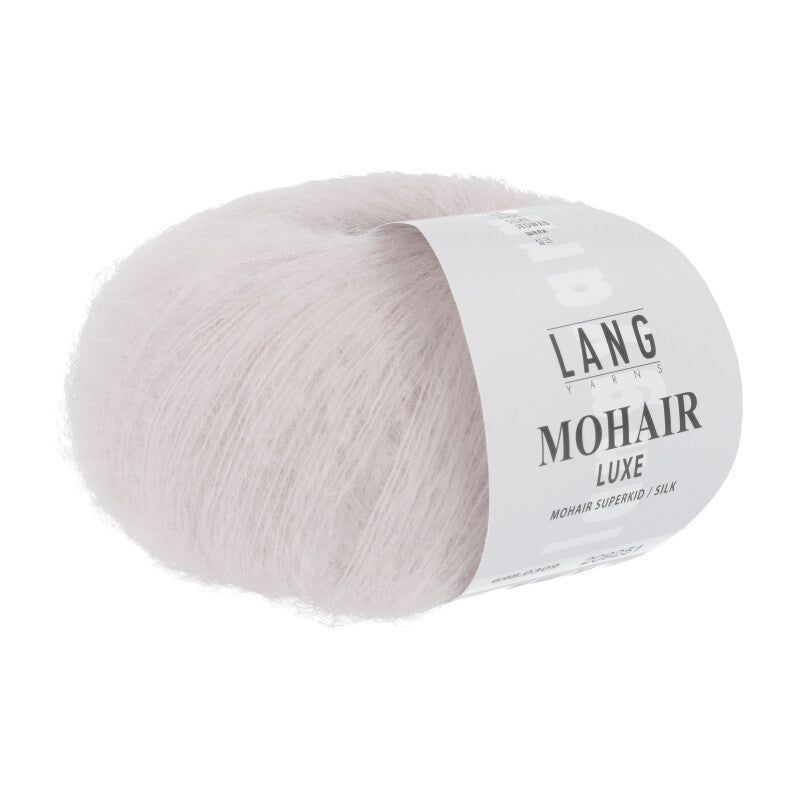 Lang Yarns Mohair Luxe Yarn, 175m / 25g – Rosé (0309)