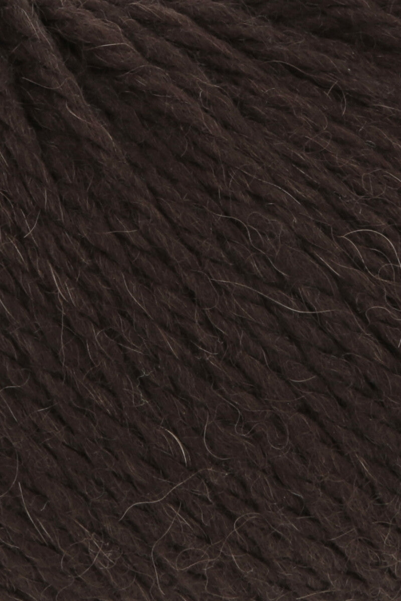 Lang Yarns Carpe Diem – 50g / 90m – Chocolate (0168) – detail