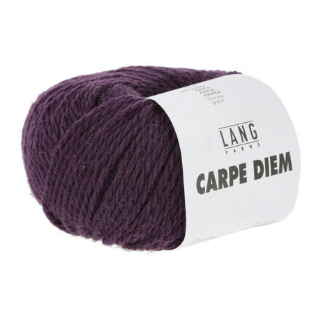 Lang Yarns Carpe Diem – 50g / 90m – Eggplant (0180)