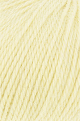Lang Yarns Baby Alpaca Yarn, 170m / 50g – Baby Yellow (0012), yarn texture