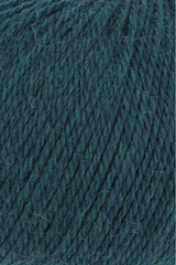 Lang Yarns Baby Alpaca Yarn, 170m / 50g – Dark Petrol Mélange (0188), yarn texture
