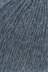 Lang Yarns Baby Alpaca Yarn, 170m / 50g – Light Jeans Mélange (0233), yarn texture