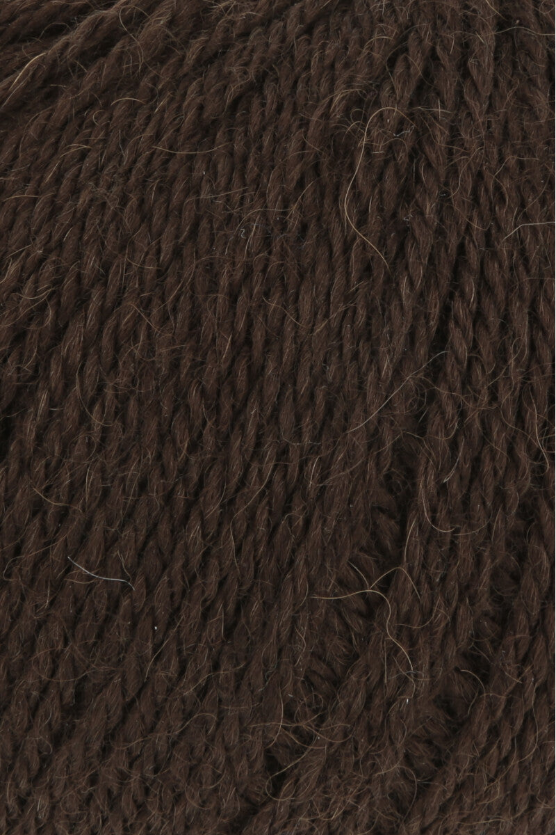 Lang Yarns Baby Alpaca Yarn, 170m / 50g – Chocolate (0368), yarn texture
