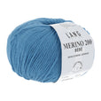 Lang Yarns Merino 200 Bébé Yarn, 203m / 50g – Blue (0306)