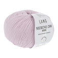 Lang Yarns Merino 200 Bébé Yarn, 203m / 50g – Light Rose (0509)