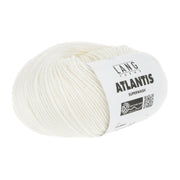 Lang Yarns Atlantis – 50g / 135m – White (0001)