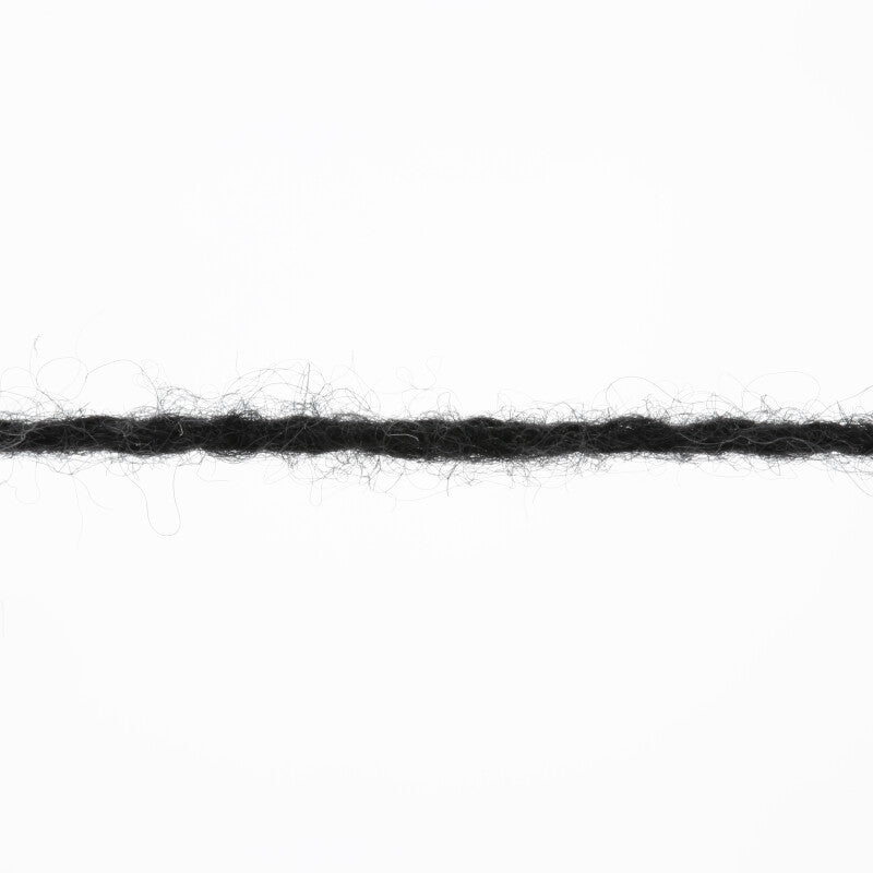 Lang Yarns Cashmere Premium Yarn, 115m / 25g – Black (0004), yarn strand