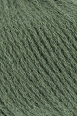 Lang Yarns Cashmere Premium Yarn, 115m / 25g – Olive (0097), yarn texture